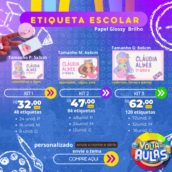 Etiquetas Escolares
