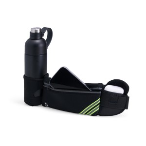 Pochete Esportiva Neoprene  Altura :  9,4 cm  Largura :  36cm  Comprimento : Preto   